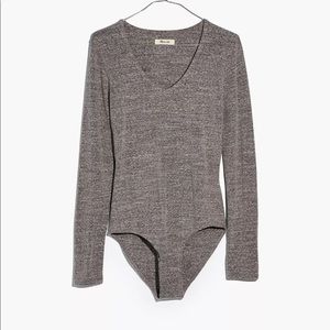 V-Neck Full-Coverage Bodysuit